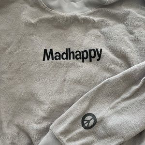 Madhappy crewneck with peace sign